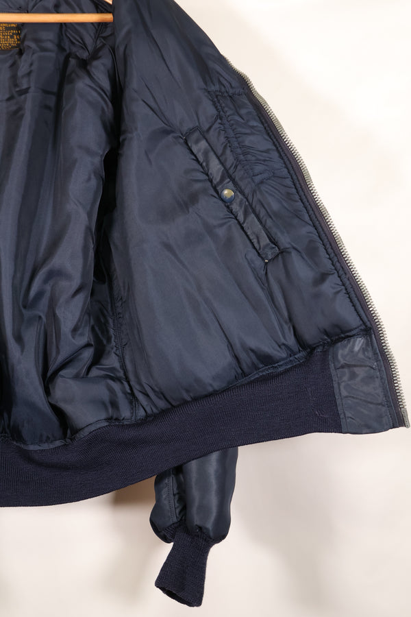 ช่วงต้นทศวรรษ 1950 38 กองทัพอากาศสหรัฐอเมริกา B-15C แจ็คเก็ตบิน โซนอินเตอร์มีเดียท มือสอง