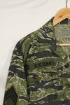1960s Tiger Stripe Shirt CIDG Pattern Special Forces Patch Used