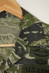 1960s Tiger Stripe Shirt CIDG Pattern Special Forces Patch Used