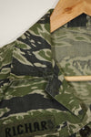 1960s Tiger Stripe Shirt CIDG Pattern Special Forces Patch Used