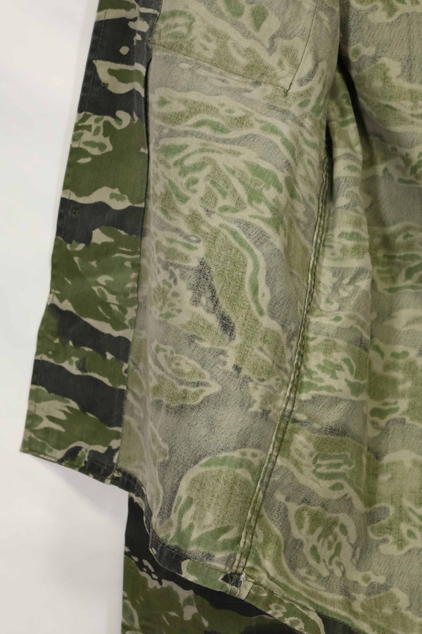 1960s Tiger Stripe Shirt CIDG Pattern Special Forces Patch Used