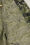 1960s Tiger Stripe Shirt CIDG Pattern Special Forces Patch Used