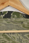 1960s Tiger Stripe Shirt CIDG Pattern Special Forces Patch Used