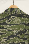 1960s Tiger Stripe Shirt CIDG Pattern Special Forces Patch Used