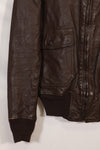 เสื้อแจ็คเก็ต G-1 Ugly Angells Flight Jacket ของนาวิกโยธินสหรัฐฯ มือสอง ขนาด 40 ต้นทศวรรษ 1960