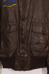 เสื้อแจ็คเก็ต G-1 Ugly Angells Flight Jacket ของนาวิกโยธินสหรัฐฯ มือสอง ขนาด 40 ต้นทศวรรษ 1960
