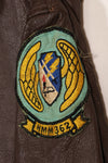 เสื้อแจ็คเก็ต G-1 Ugly Angells Flight Jacket ของนาวิกโยธินสหรัฐฯ มือสอง ขนาด 40 ต้นทศวรรษ 1960