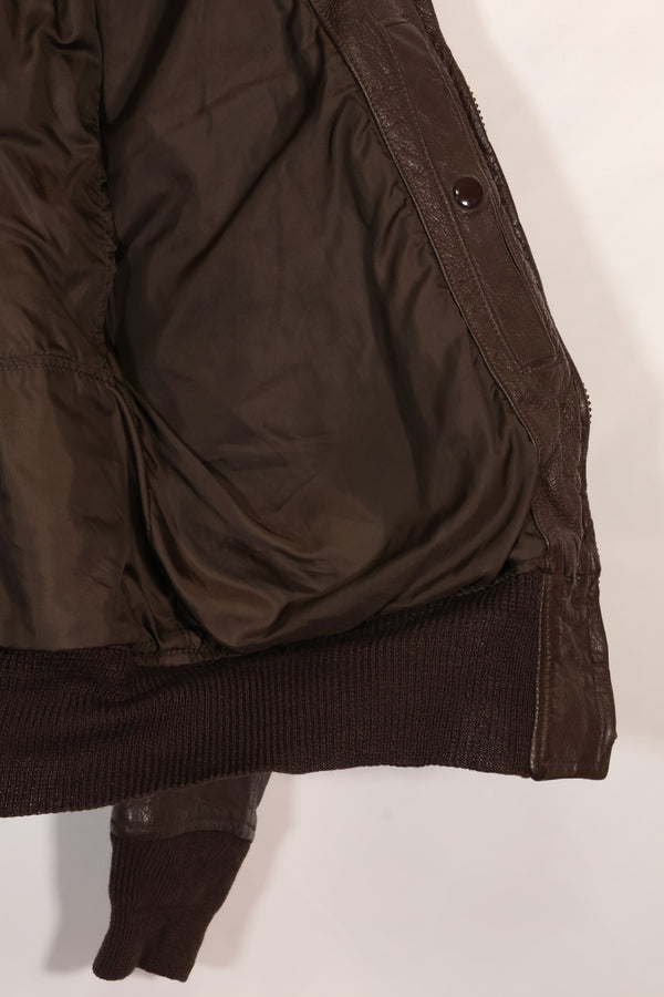 เสื้อแจ็คเก็ต G-1 Ugly Angells Flight Jacket ของนาวิกโยธินสหรัฐฯ มือสอง ขนาด 40 ต้นทศวรรษ 1960