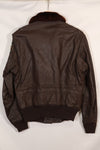เสื้อแจ็คเก็ต G-1 Ugly Angells Flight Jacket ของนาวิกโยธินสหรัฐฯ มือสอง ขนาด 40 ต้นทศวรรษ 1960