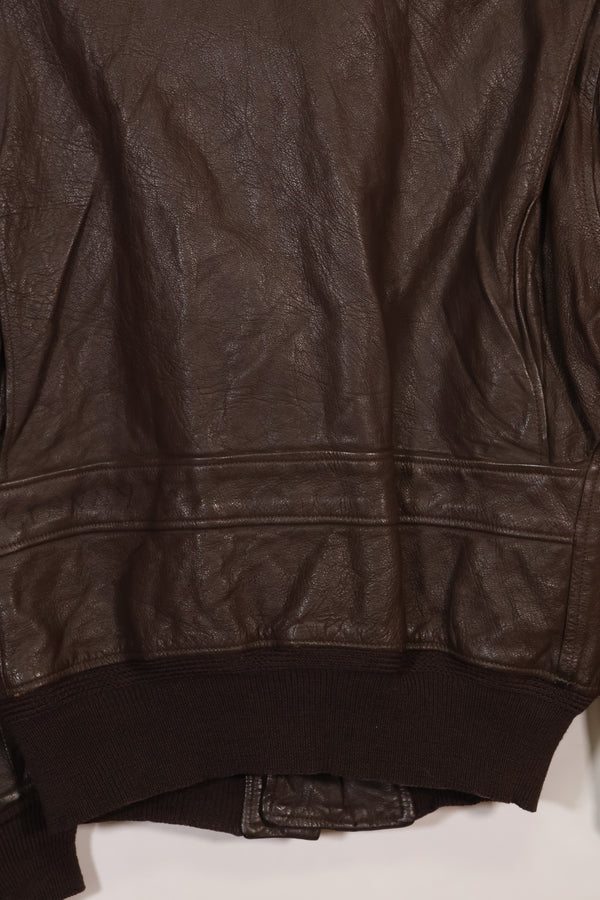 เสื้อแจ็คเก็ต G-1 Ugly Angells Flight Jacket ของนาวิกโยธินสหรัฐฯ มือสอง ขนาด 40 ต้นทศวรรษ 1960