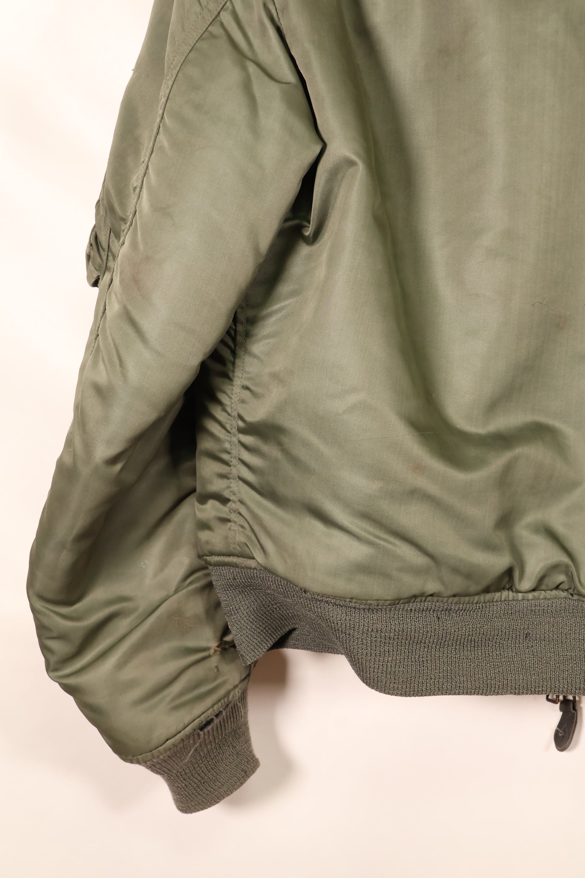 1970 Contract, MEDIUM, U.S. Air Force (USAF), MA-1 Flight Jacket, Good Condition, Used