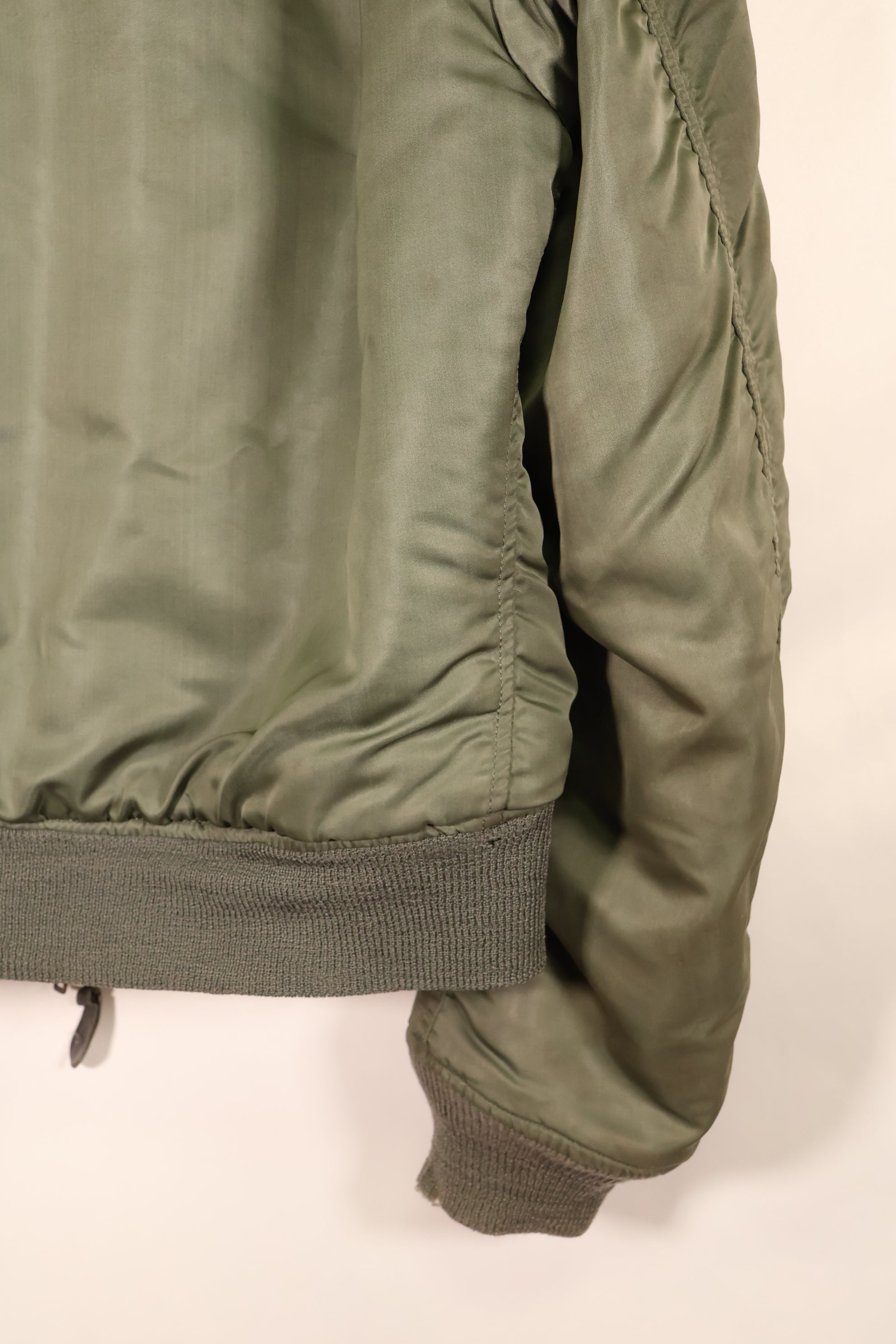 1970 Contract, MEDIUM, U.S. Air Force (USAF), MA-1 Flight Jacket, Good Condition, Used