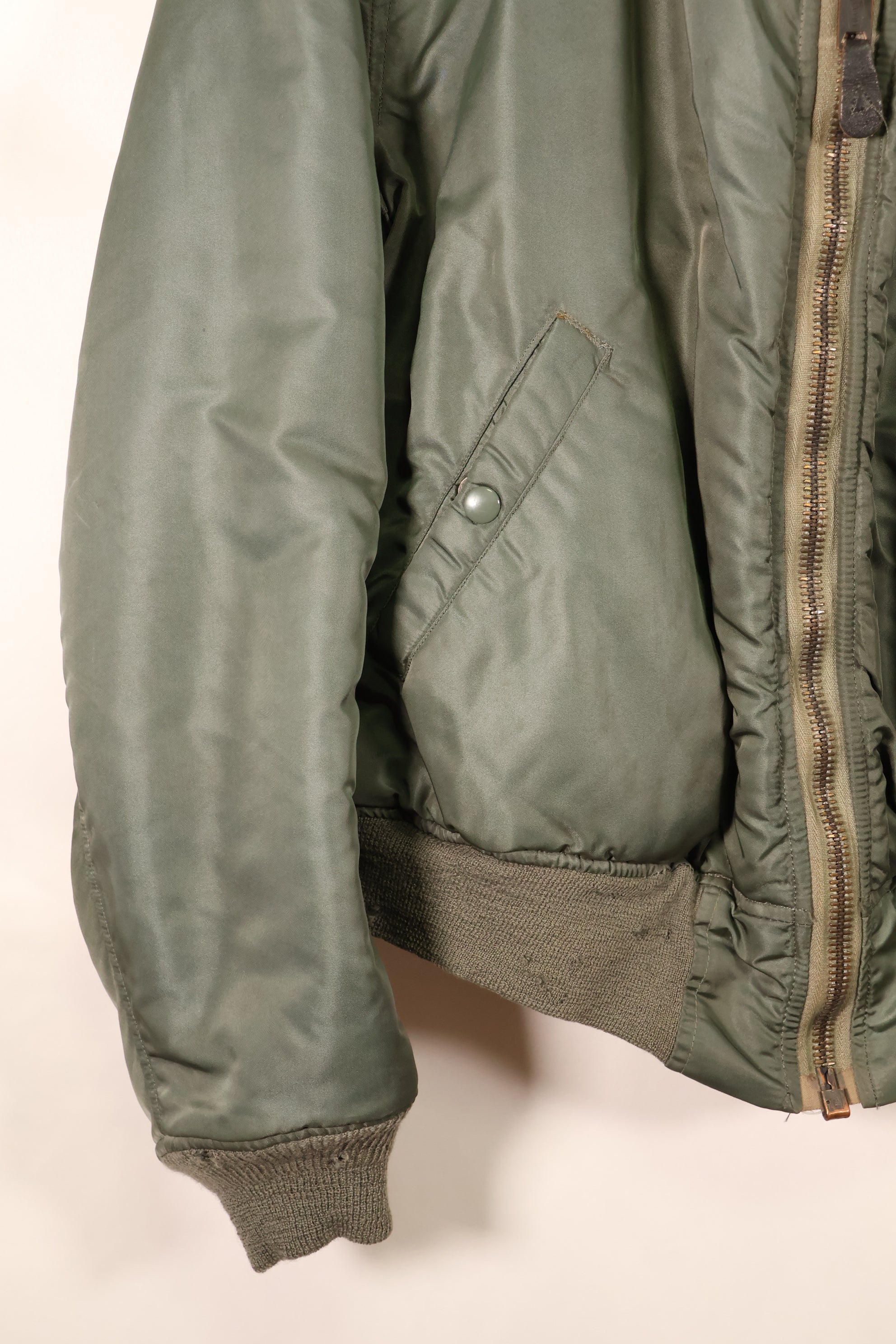 1968 Contract, LARGE, U.S. Air Force (USAF), MA-1 Flight Jacket, Mid-Period Model, Used