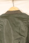 1968 Contract, LARGE, U.S. Air Force (USAF), MA-1 Flight Jacket, Mid-Period Model, Used