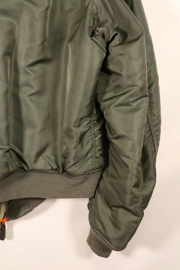 1968 Contract, LARGE, U.S. Air Force (USAF), MA-1 Flight Jacket, Mid-Period Model, Used