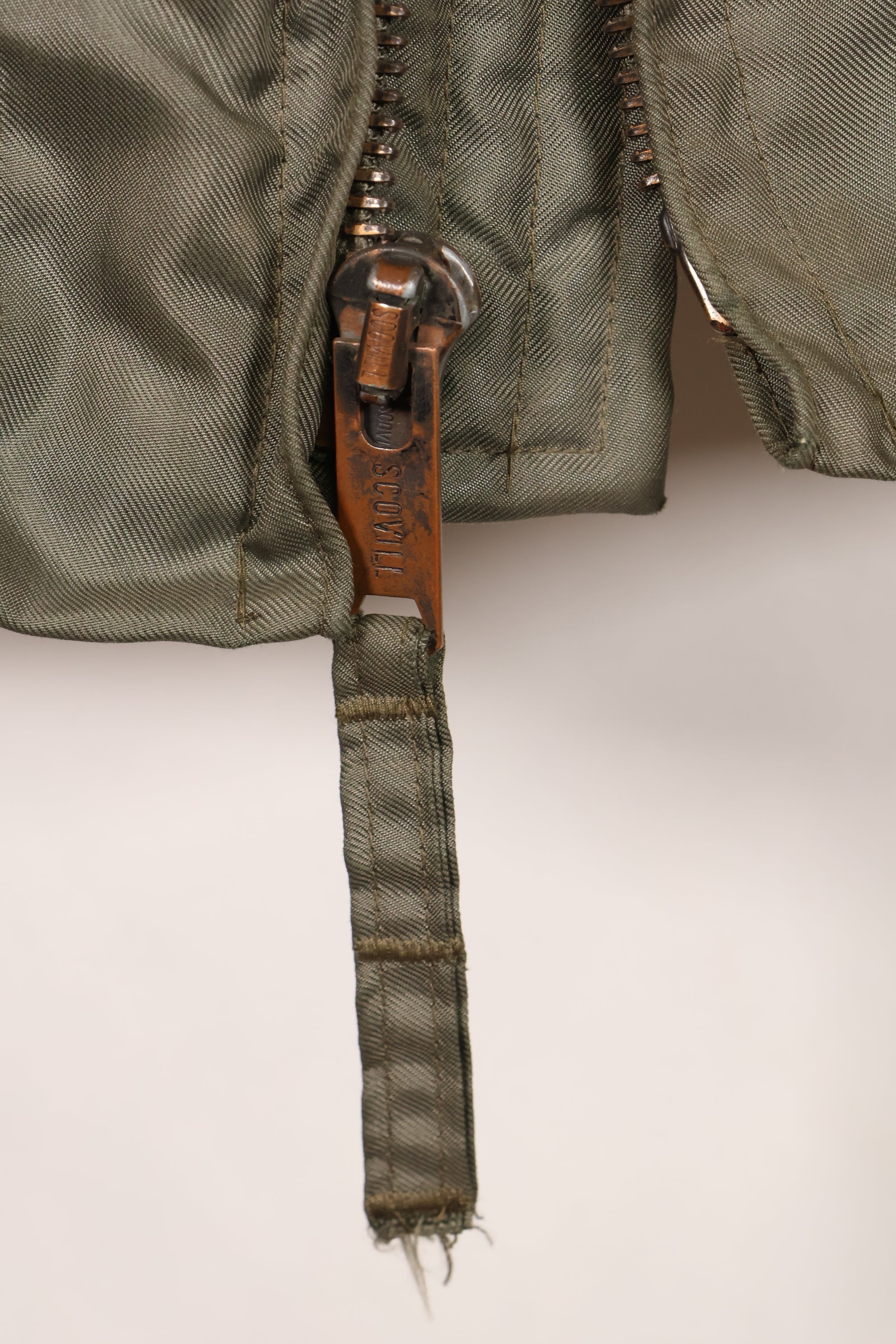 Circa late 1970s Estimated MEDIUM US Navy CWU-45P Flight Jacket Intermediates Used