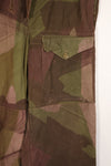実物　1944年製　イギリス軍　SAS トラウザーズ　WINDPROOF 迷彩パンツ　サイズ No.1　中古品