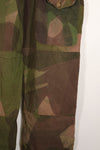 実物　イギリス軍　SAS トラウザーズ　WINDPROOF 迷彩パンツ　サイズ No.4　中古品
