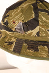 Authentic Fabric: South Vietnamese Marine Corps (VNMC) 3rd Pattern Transition-Period Fabric, Tiger Stripe Boonie Hat Replica