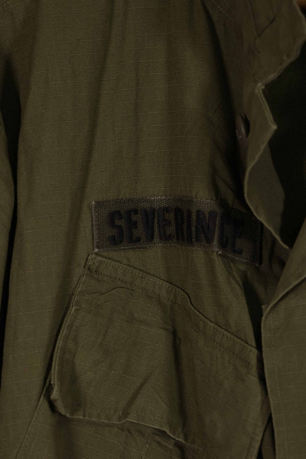実物　1969年製　4th Model ジャングルファティーグ　ジャケット L-L 陸軍パッチ付　中古品