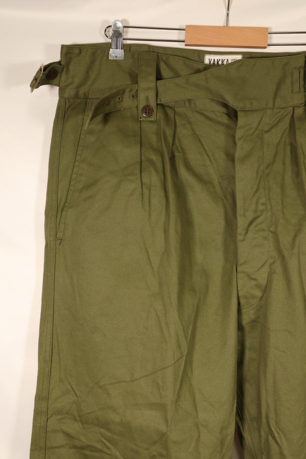 1967 Contract, Size 14, Australian Army, OD Utility Pants, Virtually Unused　