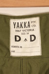 1967 Contract, Size 14, Australian Army, OD Utility Pants, Virtually Unused　