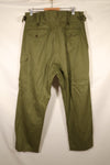 1967 Contract, Size 14, Australian Army, OD Utility Pants, Virtually Unused　