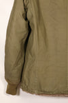 1940s WWII M-43 Field Jacket with thermal liner, used.