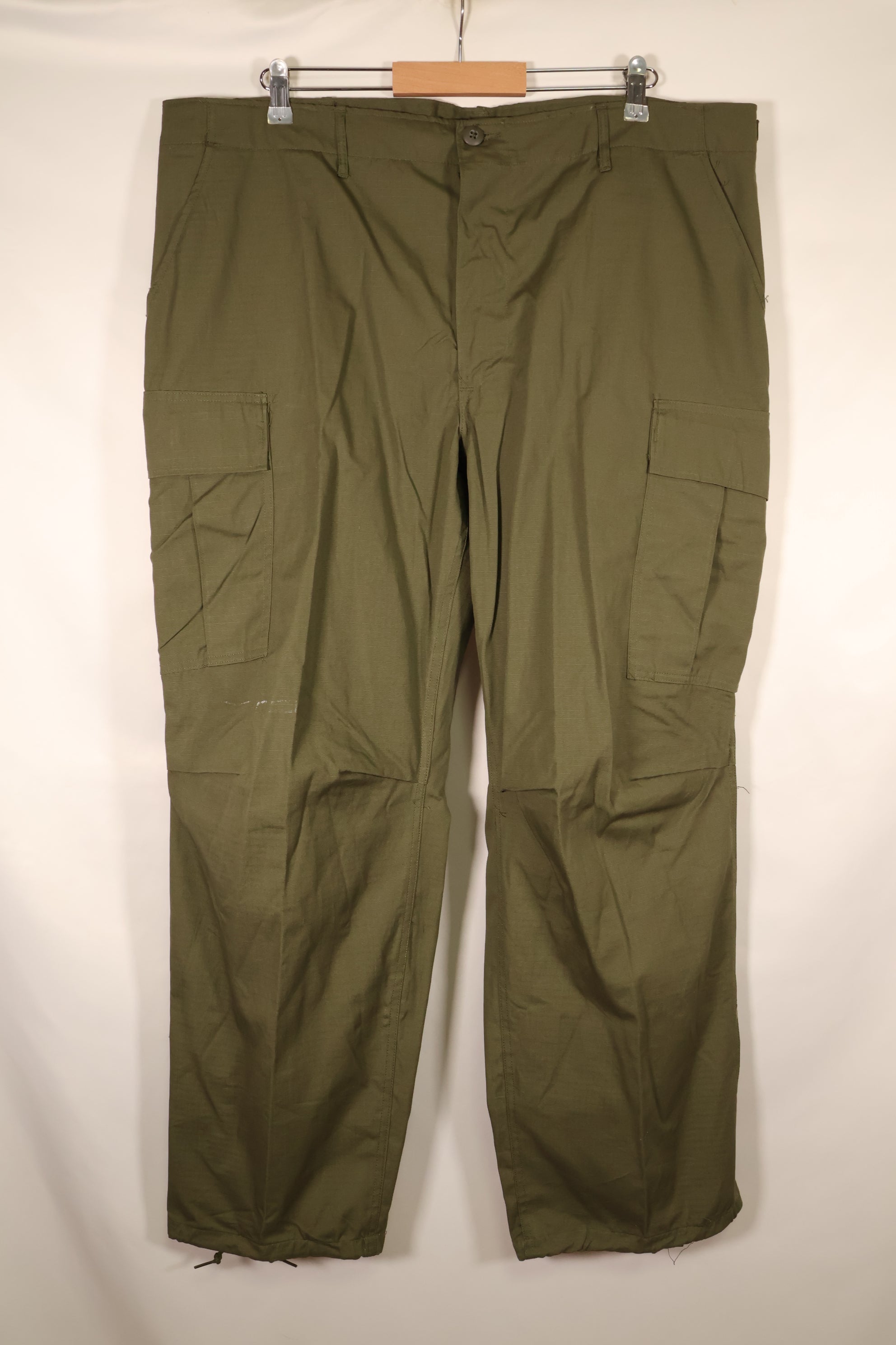 1969 Contract X-L-R 4th Model Ripstop Fabric Jungle Fatigue Pants—Virtually Unused