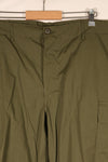 1969 Contract X-L-R 4th Model Ripstop Fabric Jungle Fatigue Pants—Virtually Unused