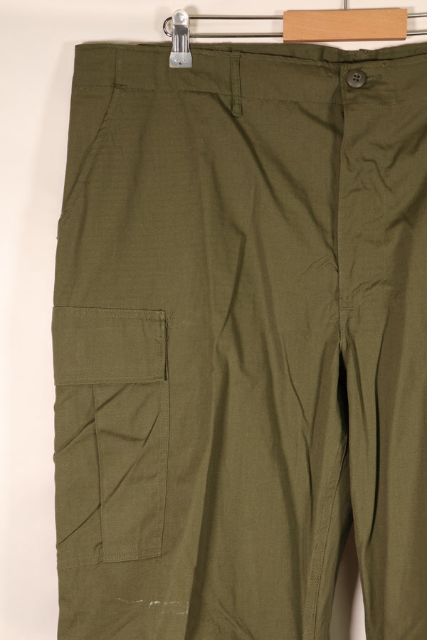 1969 Contract X-L-R 4th Model Ripstop Fabric Jungle Fatigue Pants—Virtually Unused