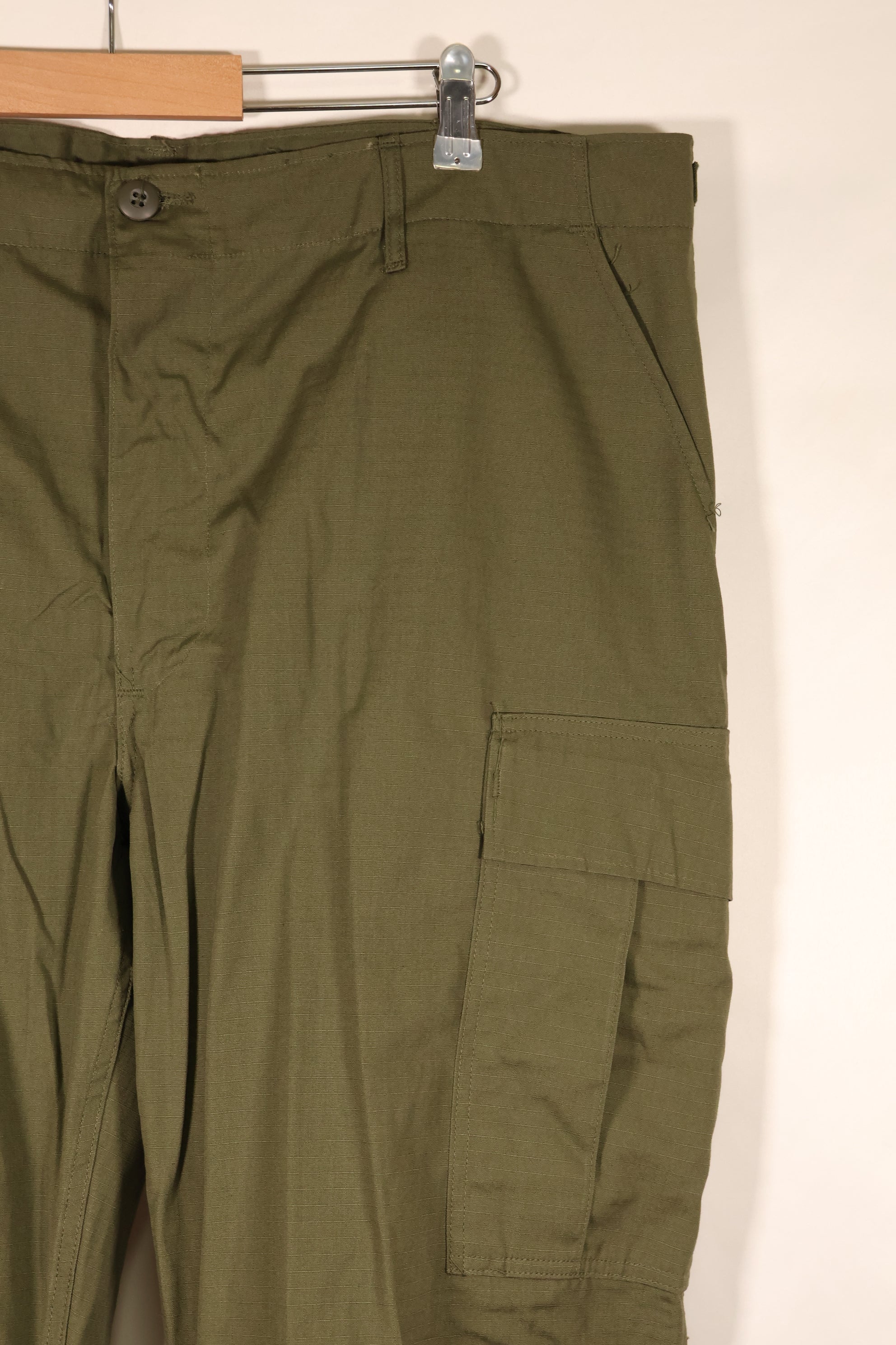 1969 Contract X-L-R 4th Model Ripstop Fabric Jungle Fatigue Pants—Virtually Unused