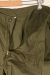 1969 Contract X-L-R 4th Model Ripstop Fabric Jungle Fatigue Pants—Virtually Unused