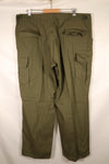 1969 Contract X-L-R 4th Model Ripstop Fabric Jungle Fatigue Pants—Virtually Unused