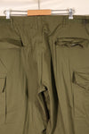 1969 Contract X-L-R 4th Model Ripstop Fabric Jungle Fatigue Pants—Virtually Unused