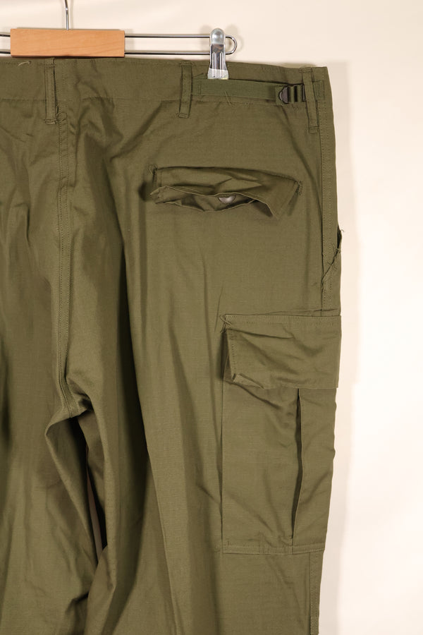 1969 Contract X-L-R 4th Model Ripstop Fabric Jungle Fatigue Pants—Virtually Unused