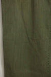1940's U.S. Army HBT Utility Pants, large size, scratched, used.