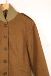 1940s สงครามโลกครั้งที่ 2 WAC กองทัพบกสหรัฐฯ เสื้อแจ็คเก็ตสนามสำหรับทหารหญิง สินค้ามือสอง