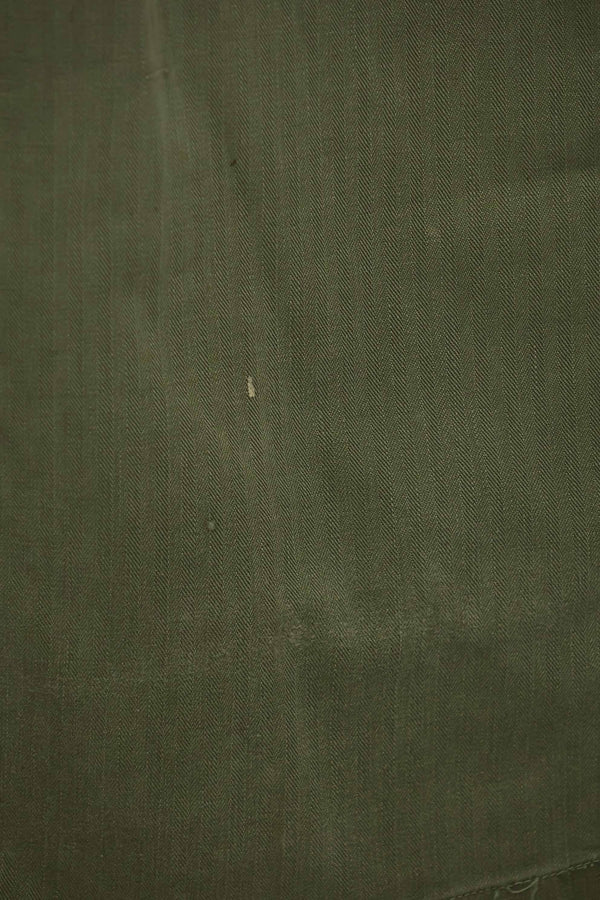 1940's U.S. Army HBT Utility Pants, large size, scratched, used.
