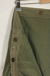 1940's U.S. Army HBT Utility Pants, large size, scratched, used.