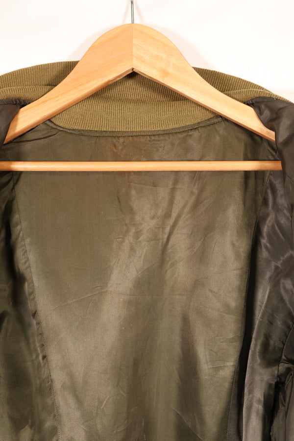 1940s สงครามโลกครั้งที่ 2 WAC กองทัพบกสหรัฐฯ เสื้อแจ็คเก็ตสนามสำหรับทหารหญิง สินค้ามือสอง