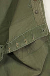 1940's U.S. Army HBT Utility Pants, large size, scratched, used.