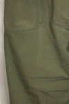 1940's U.S. Army HBT Utility Pants, large size, scratched, used.