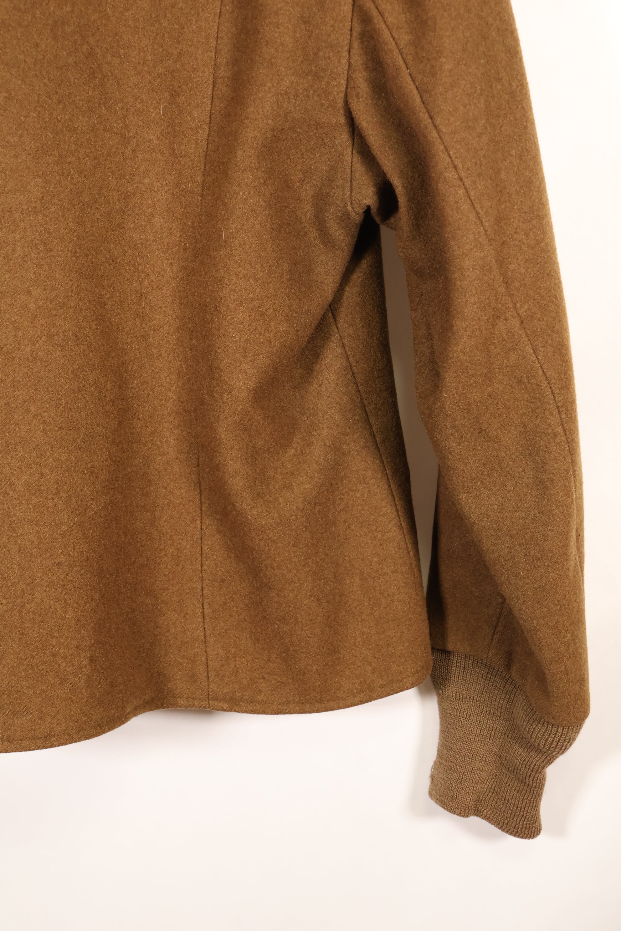 1940s สงครามโลกครั้งที่ 2 WAC กองทัพบกสหรัฐฯ เสื้อแจ็คเก็ตสนามสำหรับทหารหญิง สินค้ามือสอง