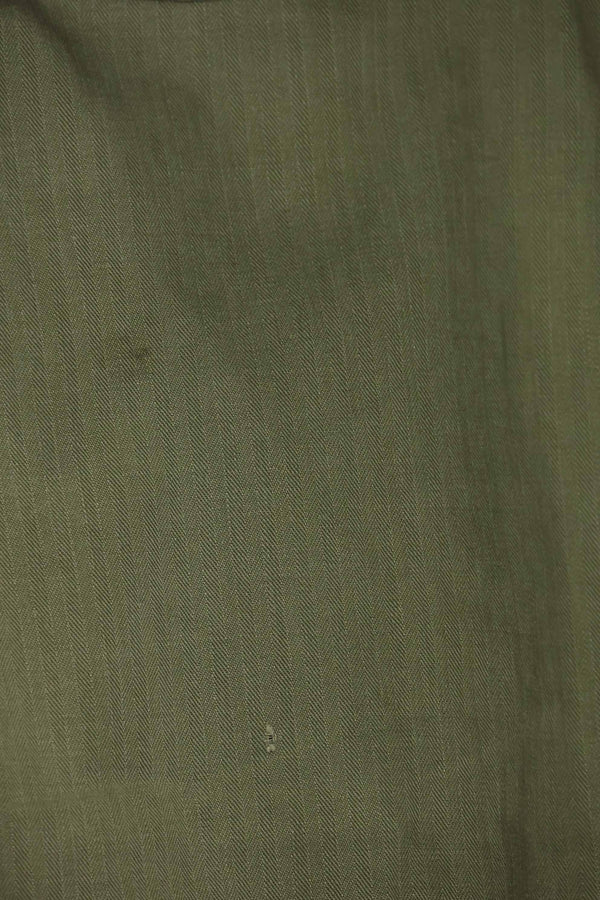 1940's U.S. Army HBT Utility Pants, large size, scratched, used.