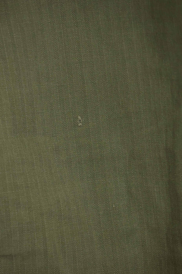 1940's U.S. Army HBT Utility Pants, large size, scratched, used.