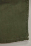 1940's U.S. Army HBT Utility Pants, large size, scratched, used.