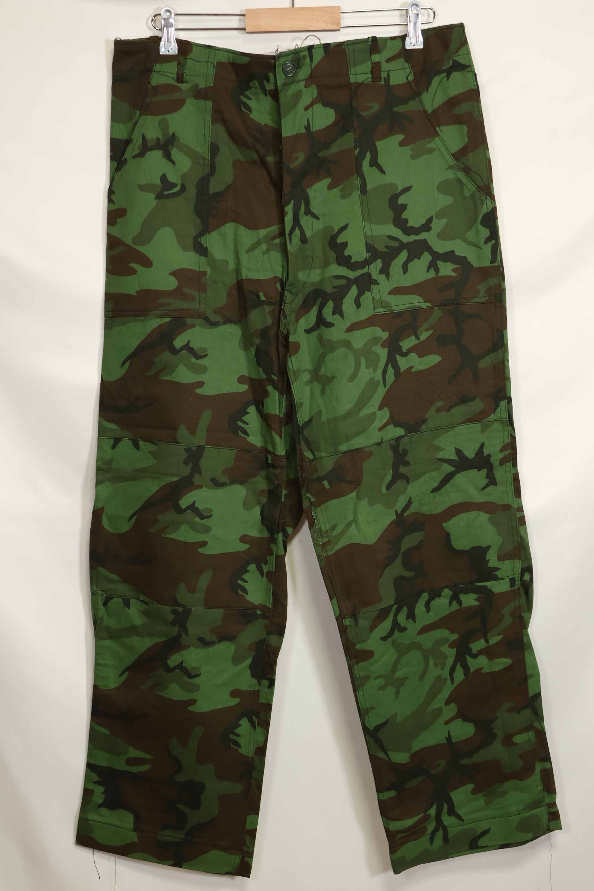 1960年代　米軍アドバイザー　ARVN　BDQレンジャー　大きめ　リーフ迷彩パンツ　未使用品