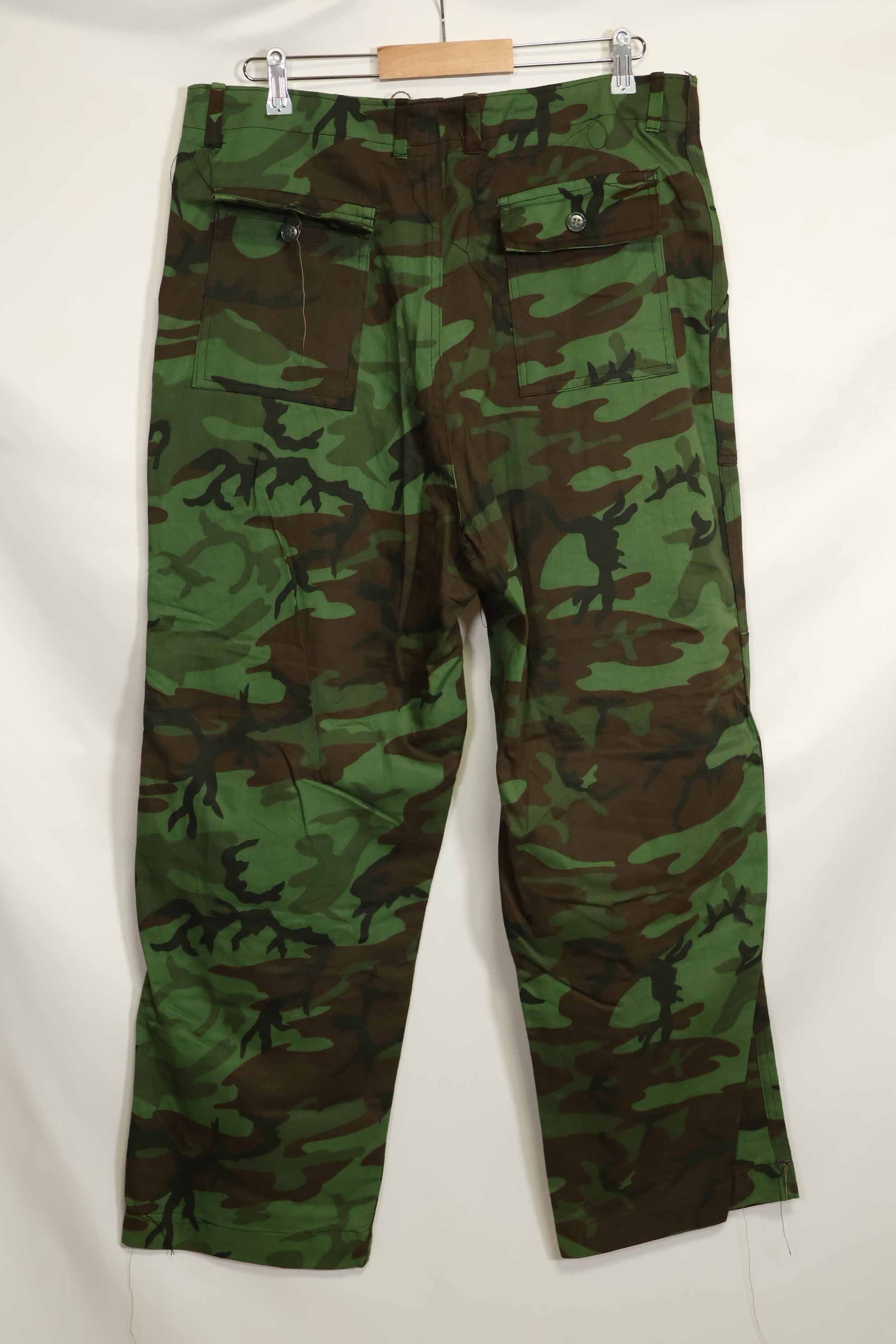 1960年代　米軍アドバイザー　ARVN　BDQレンジャー　大きめ　リーフ迷彩パンツ　未使用品