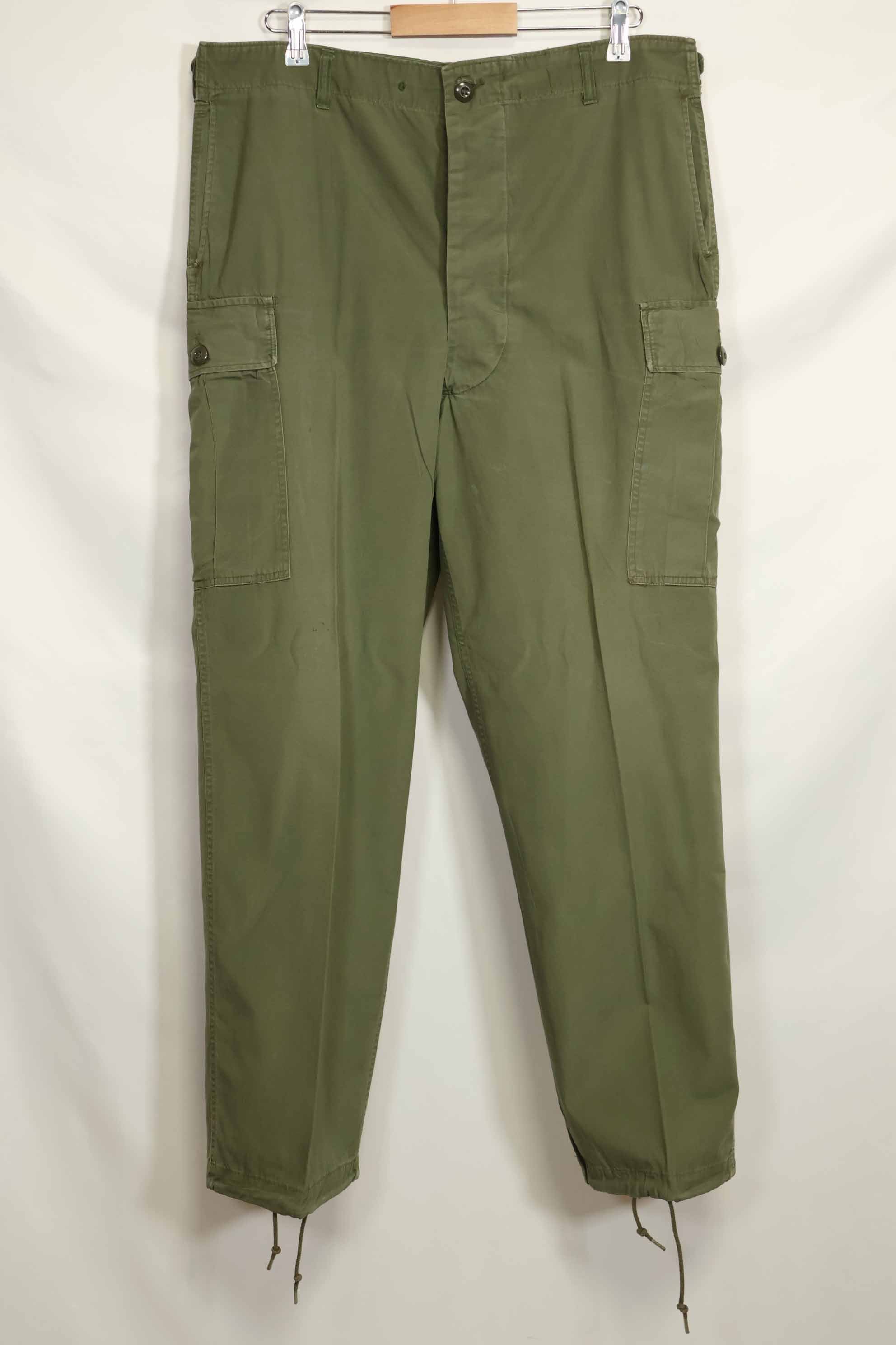 1964年契約　1st Model ジャングルファティーグ　パンツ　L-R　状態良い　中古品